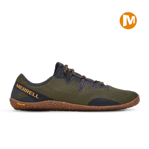 Merrell Vapor Glove 5 Laufschuhe Herren Olivgrün [DE-JUWHQ]